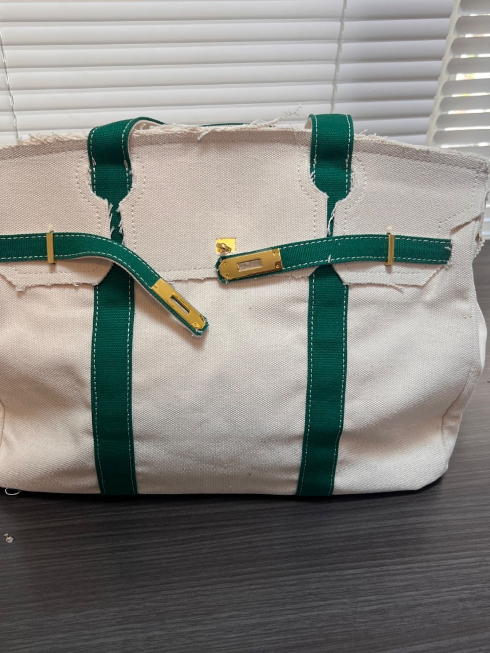 Boatkin Tote bag in Green - Picture 3 of 9